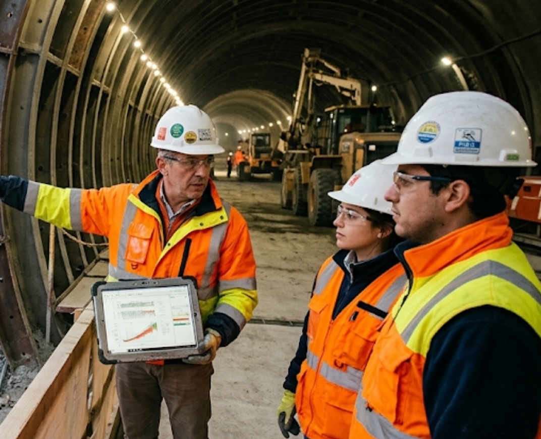 Encargado en Gestión Territorial para Construcción de Obras Túnel Lo Ruiz